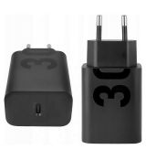 Motorola MC-309 originální 30W USB-C rychlá nabíječka Black / černá (Bulk)