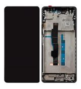 Xiaomi Redmi Note 13 5G originální LCD displej + dotyk + přední kryt / rám Black / černý (Bulk) - 5600020N1700