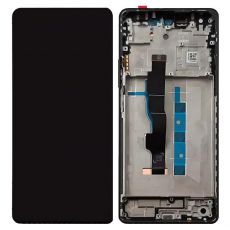 Xiaomi Redmi Note 13 5G originální LCD displej + dotyk + přední kryt / rám Black / černý (Bulk) - 5600020N1700