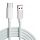 Huawei originální opletený datový kabel USB-A to USB Type-C 6A White / bílý (Bulk)