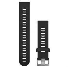 Garmin Quick Release originální silikonový řemínek na ruku 20mm Black / černý (Bulk)