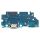 Samsung A16 4G Galaxy A165F originální modul dobíjení + USB Type-C konektor + mikrofon (Service Pack) - GH96-18451A