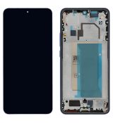 Xiaomi 13T, 13T Pro originální LCD displej + dotyk + přední kryt / rám Blue / modrý (Bulk) - 5600070M1200, 560018M12A00, 5600310M1200