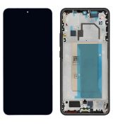 Xiaomi 13T, 13T Pro originální LCD displej + dotyk + přední kryt / rám Black / černý (Bulk) - 560004M12A00, 560020M12A00, 5600290M1200, 5600050M1200