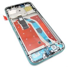 Honor X8c originální LCD displej + dotyk + přední kryt / rám Green / zelený (Bulk)