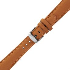 Kožený řemínek na hodinky 20mm Beige / béžový (Bulk)