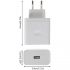 OnePlus originální SUPERVOOC 80W USB-A nabíječka White / bílá (Bulk) - WCB8JAEU