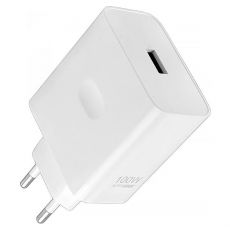 OnePlus originální SUPERVOOC 100W USB-A nabíječka White / bílá (Bulk) - VCBAJAEU