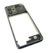 Motorola Moto G54 originální střední kryt / rám Glacier Blue (Service Pack) - 5S58C23281