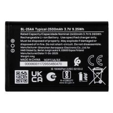 Originální baterie BL-25AA 2500 mAh pro HMD 130 Music (Bulk) - SP60Z01Z1730Y