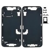 iPhone 14 středový rámeček Black / černý (Bulk)