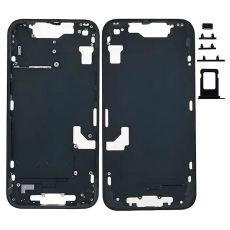 iPhone 14 středový rámeček Black / černý (Bulk)