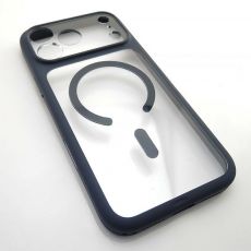 iPhone 17 Pro Max TPU pouzdro Blue / modrý - Magsafe silný magnet