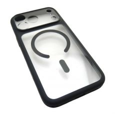 iPhone 17 Pro TPU pouzdro Black / černý - Magsafe silný magnet