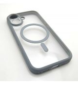 iPhone 17 TPU pouzdro Gray / šedý - Magsafe silný magnet
