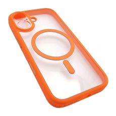 iPhone 17 TPU pouzdro Orange / oranžový - Magsafe silný magnet