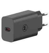 Motorola originální TurboPower 68W USB-C rychlá nabíječka Black / černá (Bulk)