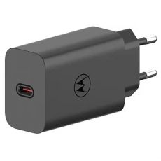 Motorola originální TurboPower 68W USB-C rychlá nabíječka Black / černá (Bulk)