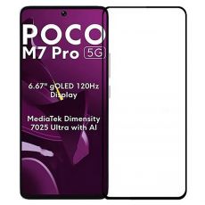 Tvrzené sklo 5D pro Xiaomi Poco M7 Pro 5G